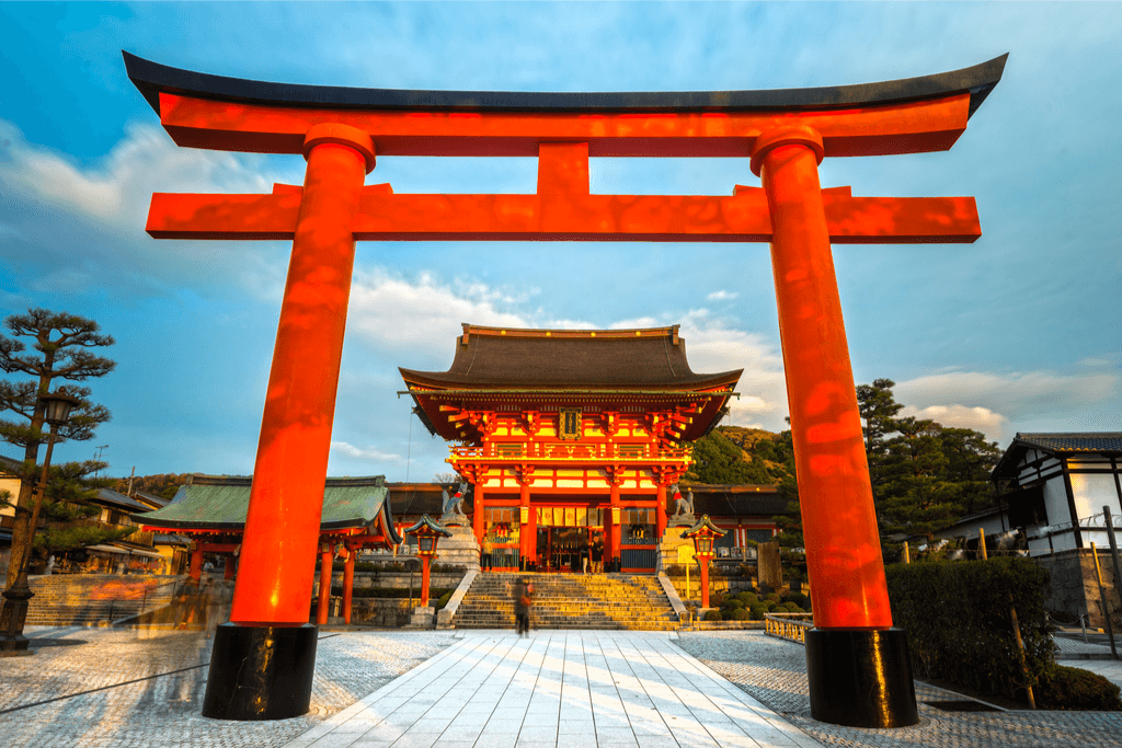 A Shinto structure